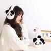 Thicken Panda Warm Earflaps Foldable Cold-proof Ear Mask Capybara Plush Earmuffs  Riding