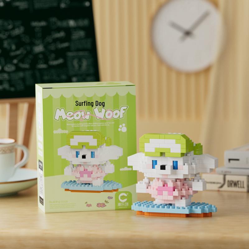 LEGO-Compatible Mini Building Blocks: Cartoon Figurines & Educational Toys