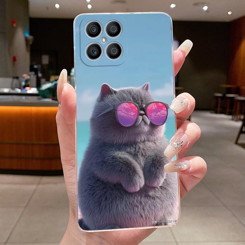 Чехол для Honor X8 4G TFY-LX2 Задняя крышка Honor X8 5G VNE-N41 Чехол Роскошный Дракон Милый Крутой Для Мальчиков Девочек Мягкий силикон Чехол для Телефона
