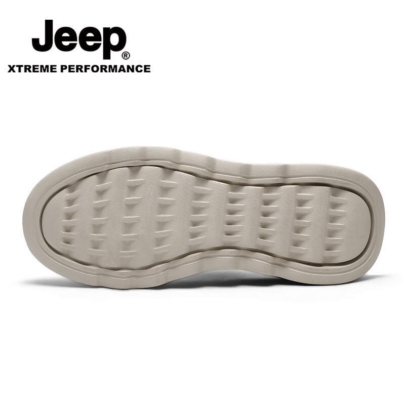 Jeep Мужские летние дышащие сетчатые уличные повседневные туфли