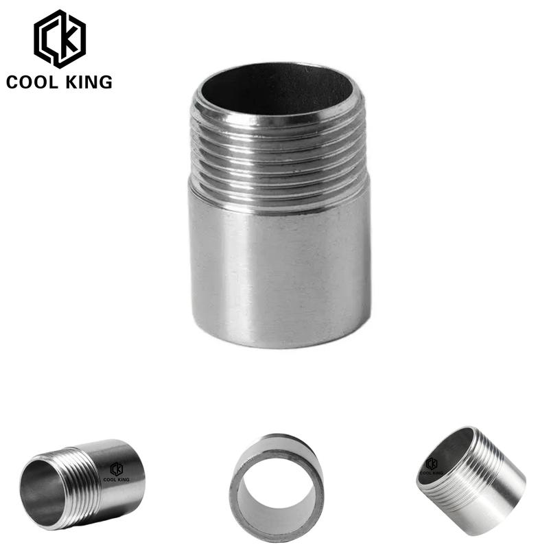Резьбовые фитинги для водопровода BSP 1/4"3/8" 1/2" 3/4" 1" 1-1/4" 1-1/2" 2" Резьба наружная X внутренняя Нержавеющая сталь SS304
