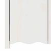 Sideboard Drammen White 114 x 43 x 75.5 cm Solid Pine Wood