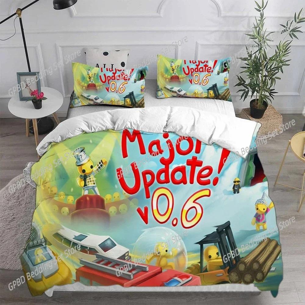 3D Print  Wobbly & Life Bedding Set Single Twin Double Queen King Cal King Size Bed Linen Set