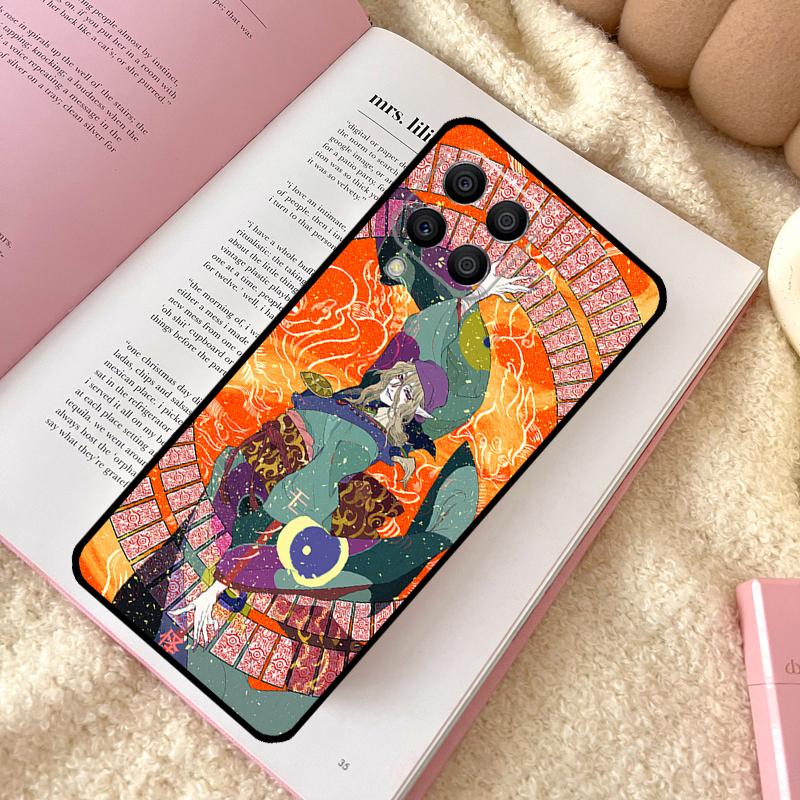 Ukiyoe mononoke Kusuriuri Case For Samsung Galaxy M21 M12 M13 M14 M15 M06 M16 M36 M56 M31 M53 M32 M52 M35 M55 M34 M54