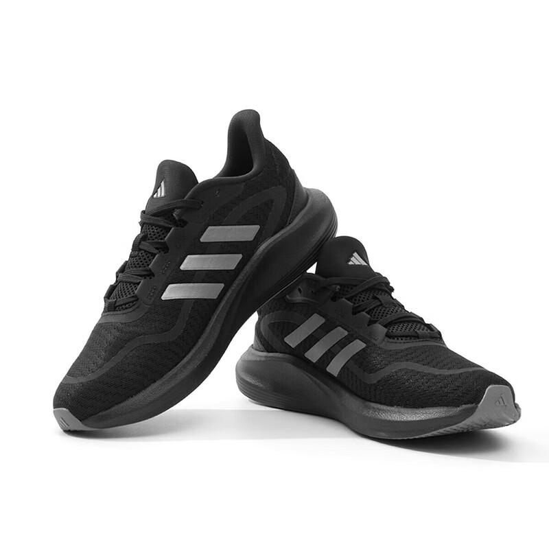 adidas Мужские легкие кроссовки Black Warrior для бега и повседневной носки