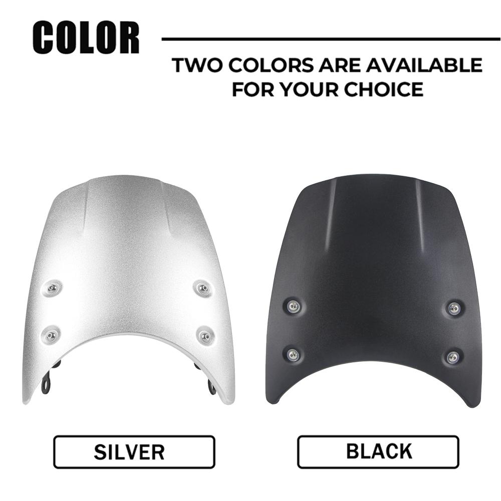 Motorcycle Aluminum Windscreen Windshield Wind Shield Screen Protector Parts For BMW R NINE T RNINET R9T Scrambler R 9 T 2025