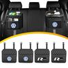 PU Leather Car Seat Back Hanging Storage Bag Accessories for Volkswagen VW RLine 4 Motion MTM Tiguan GTI Touareg CC Golf Passat
