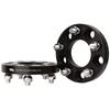Forged 5x20mm Black Wide Tread Spacers for MAQs Aluminum Wheels 114.3" P1.5