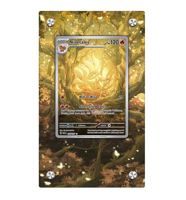 Ptcg Gengar Palkia Flareon Anime Collection Card PSA Premium Storage Box For Anime Cartoon Card Display Rack Acrylic Display