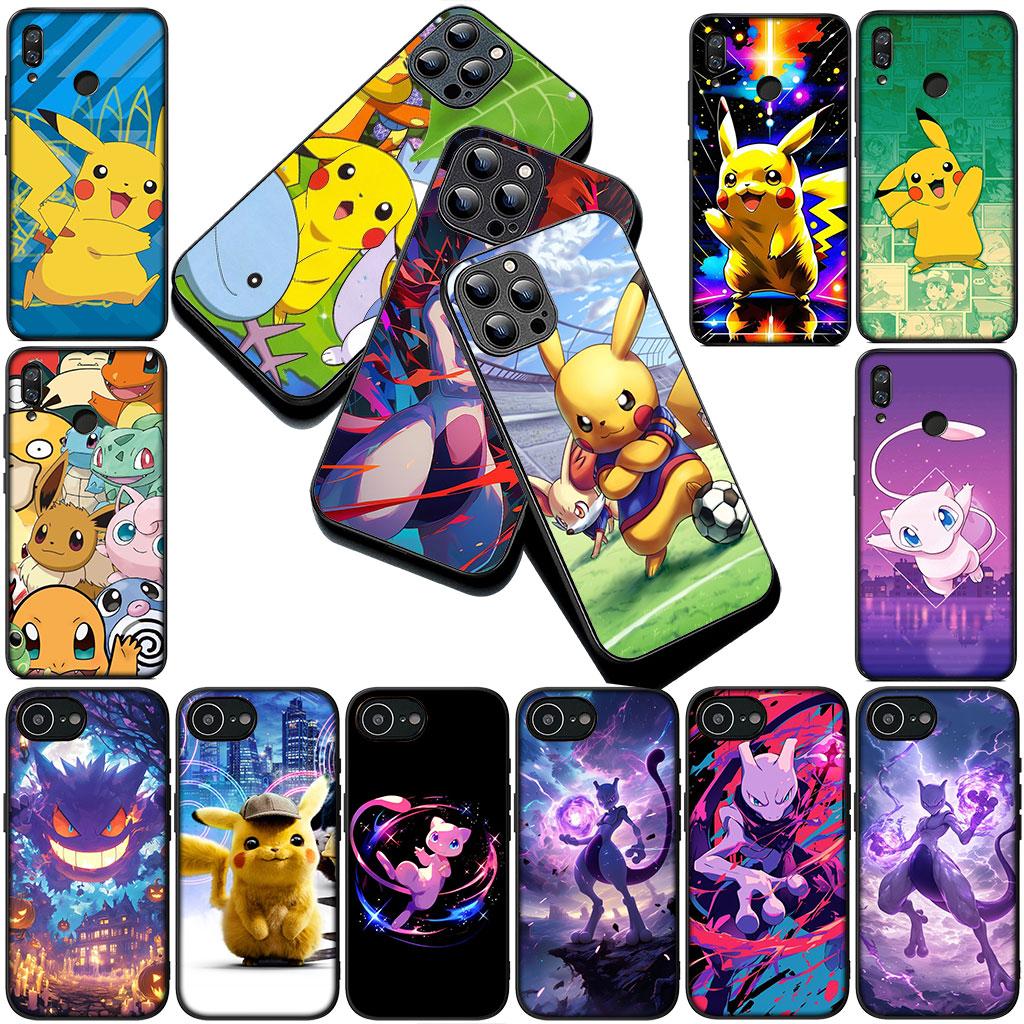 Phone Cover for Xiaomi Redmi Note 14 13 Pro Plus ProPlus 14C A4 13C Pro+ 5G Casing Case Mewtwo P-Pokemons Mew two P-Pikachus