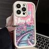 Чехол для телефона iPhone 17 Air 16E 15 16 Pro Max Франция Эйфелева башня Париж Чехол 14 Plus 13 12 Mini Мягкий силиконовый Fundas