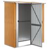 Vidaxl Садовый домик, 180,5x97x209,5 см, Сталь под дерево