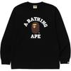 Bape College Футболка с длинным рукавом SS22 0ZXLTMX00111P