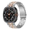 Ремешок из нержавеющей стали для Samsung Galaxy Watch Ultra 47 мм, ремешок для часов Galaxy Watch Ultra, металлический браслет, аксессуар для смарт-часов