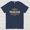 Laugh At Your Problems Cotton Summer Casual Cool Loose T-Shirt