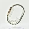 [Б/У] ORIENT Chandor J65527-20 Женские Золотые Прямоугольные Кварцевые Часы Новая Батарейка Импорт из Японии