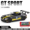 1:32 Mercedes Benz GT GT3 Немецкий спортивный автомобиль Металлический литой модель автомобиля Декор для дома и модные настольные украшения Праздничная игрушка