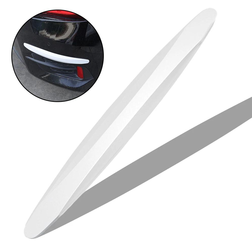 Автомобильные бамперы, противоударные полосы, универсальные защитные накладки на передний и задний бампер, защита от царапин, украшение из ПУ, 40x5 см