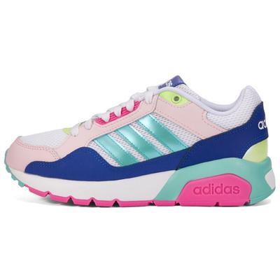 Розовые разноцветные женские кроссовки Run 90s, разноцветные, белые, синие GY0671