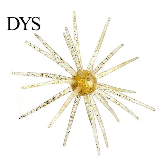 Long Skirt Lure 9CM/2.8G 11CM/8.7G TPE Bionic Sea Urchin Floating Simulation Artificial Versatile Fishing Bait Saltwater Shore Dice Soft Bass