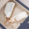 Car Key Case Cover Key Chain for Volkswagen Golf 8 Tuang X MK8 GTI MK8 ID 4 ID 6 ID 3 TALAGON TERAMONT Key Ring Car Accessories