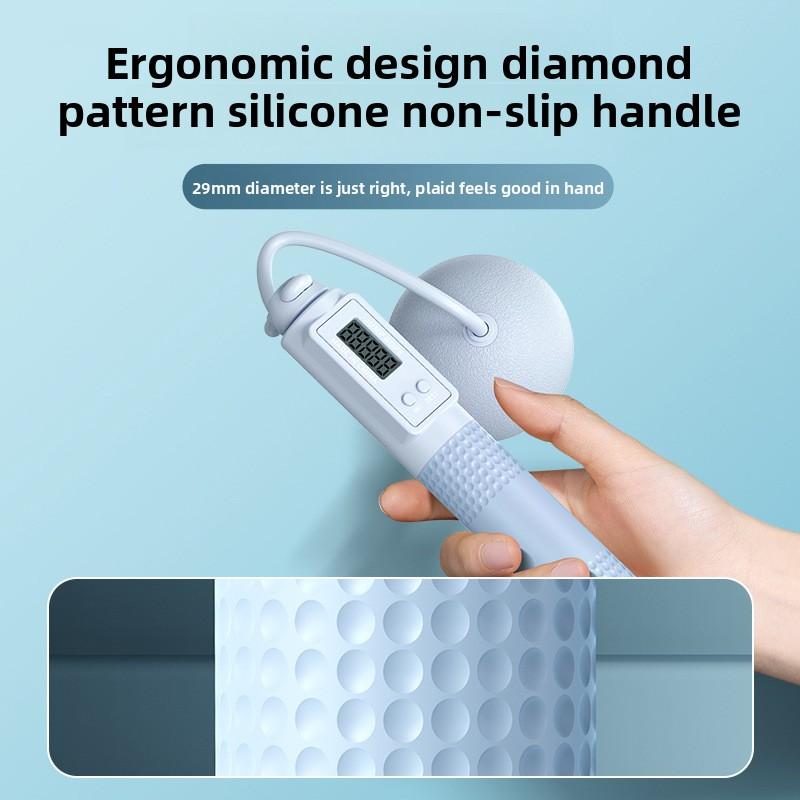 Интеллектуальная скакалка двойного назначения, умный счетчик, стальной трос, спортивное оборудование, домашняя беспроводная спортивная скакалка с утяжелителями