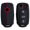 Силиконовый чехол-обложка для автомобильного ключа для Vw Volkswagen Polo Golf Passat Beetle Tiguan Jetta Seat Leon Altea Skoda Octavia Kodiaq