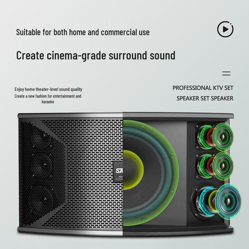 SAST SW-7 Home Theater Karaoke System