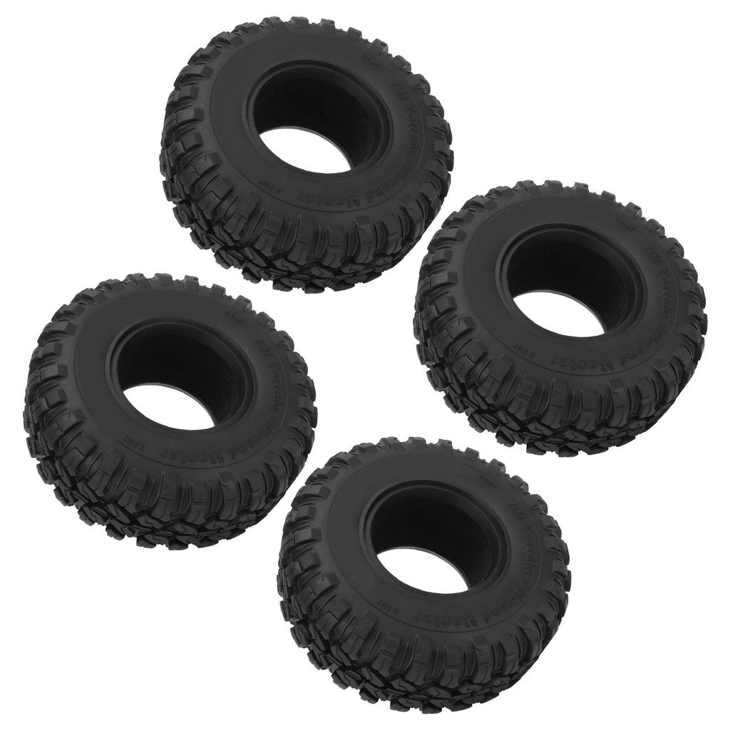 4 шт. резиновые шины для радиоуправляемых моделей 2,2 дюйма амортизирующие универсальные колеса для радиоуправляемых краулеров для автомобилей Traxxas