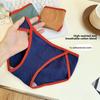 Ladies Spring and Autumn Cotton Soft High Elastic Breathable Comfortable Low Waist Cotton Crotch Triangle Briefs