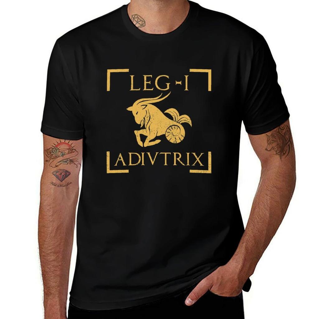 Legio I Adiutrix Capricorn Emblem RoUnisex Legion TShirt Plus Size Everyday Tee Shirt