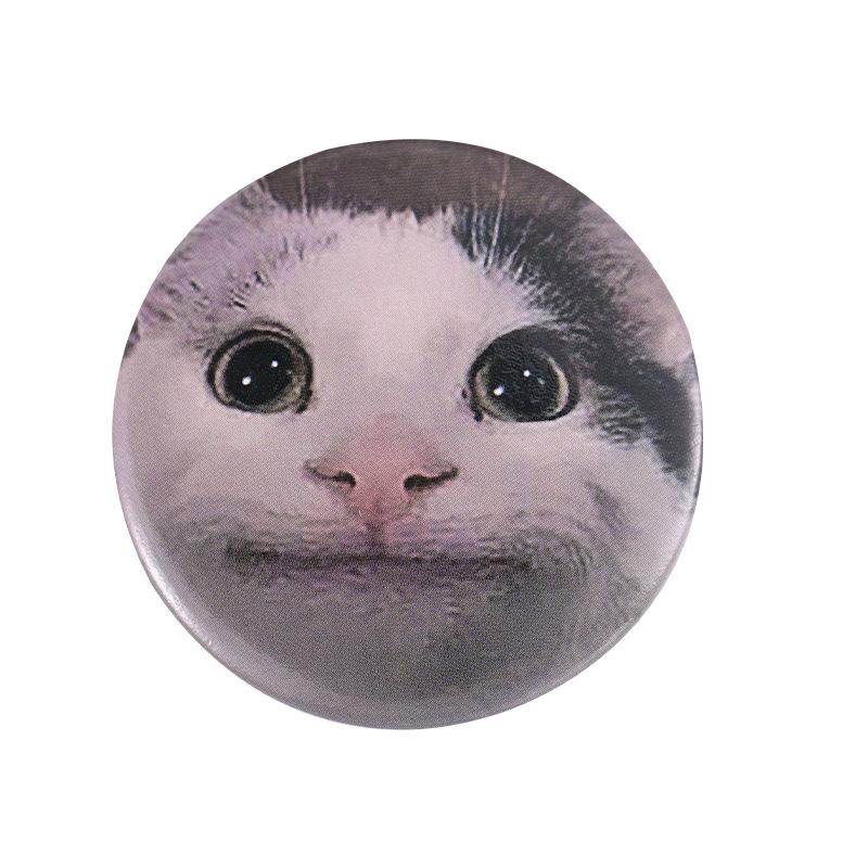 Круглые булавки для лацканов, милые эмалированные значки в стиле манга, металлические броши в стиле аниме для женщин, друзей, рюкзаки, художественный хиджаб, аватар, одежда