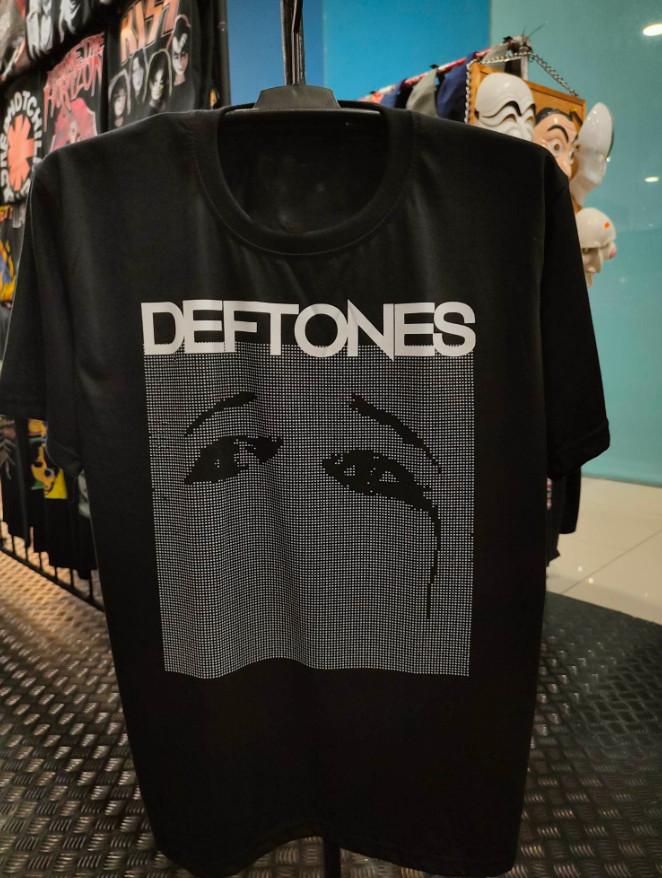 Футболка с плакатом группы Deftones, унисекс, хлопок, для взрослых, S-5XL, SB383