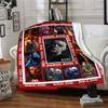 Michael Myers Horror Compilation Flannel Blanket Super Soft Warm Cozy Blanket For Sofa Bed Office Travel Allseason Home Decor Gift