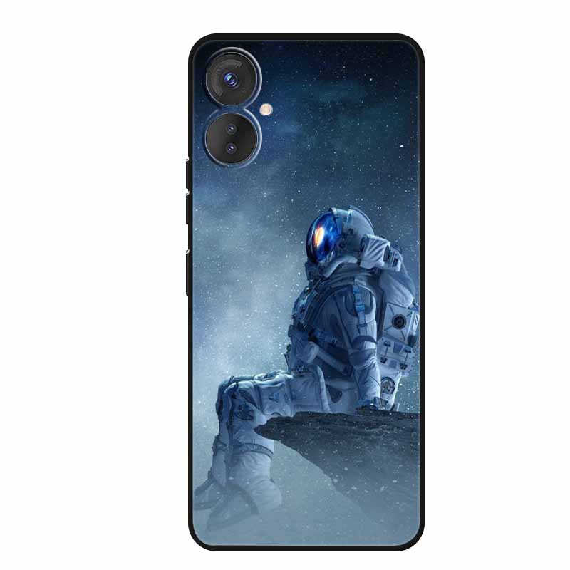 Для Tecno Spark 9 Pro Чехол Астронавт Силиконовый ТПУ Мягкая Задняя Крышка Чехлы Для Tecno Spark9 Pro 9Pro KH7 KH7n Funda Spaceman Capa
