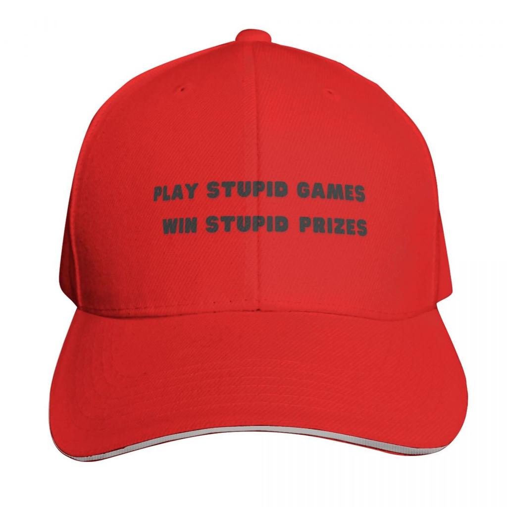 Play Stupid Games Win Stupid Prizes Baseball Cap Bobble Hat Anime Kids Hat F Girl Unisexs