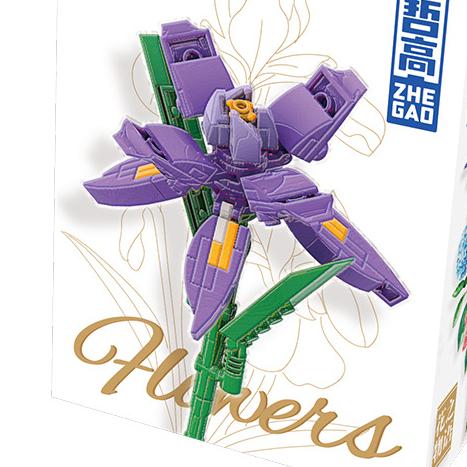 Flower Model Eternal Bouquet Building Blocks Creative Home Desk Plant Decoration Assemble Bricks Educational Toy Girl Kids Gifts