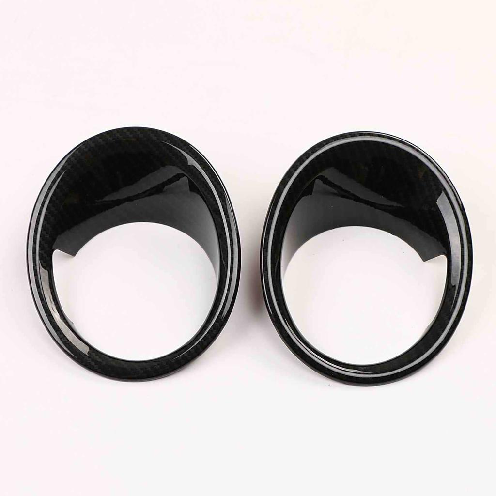 Suitable for BmwX1Central Control Gear Panel Gear Head Stickers Gear Air Outlet Audio Frame Interior Modification Carbon Fiber