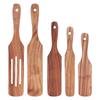 5Pcs/Set Wooden Spatulas Turner Cooking Utensil Kit Tableware Kitchen Accessories