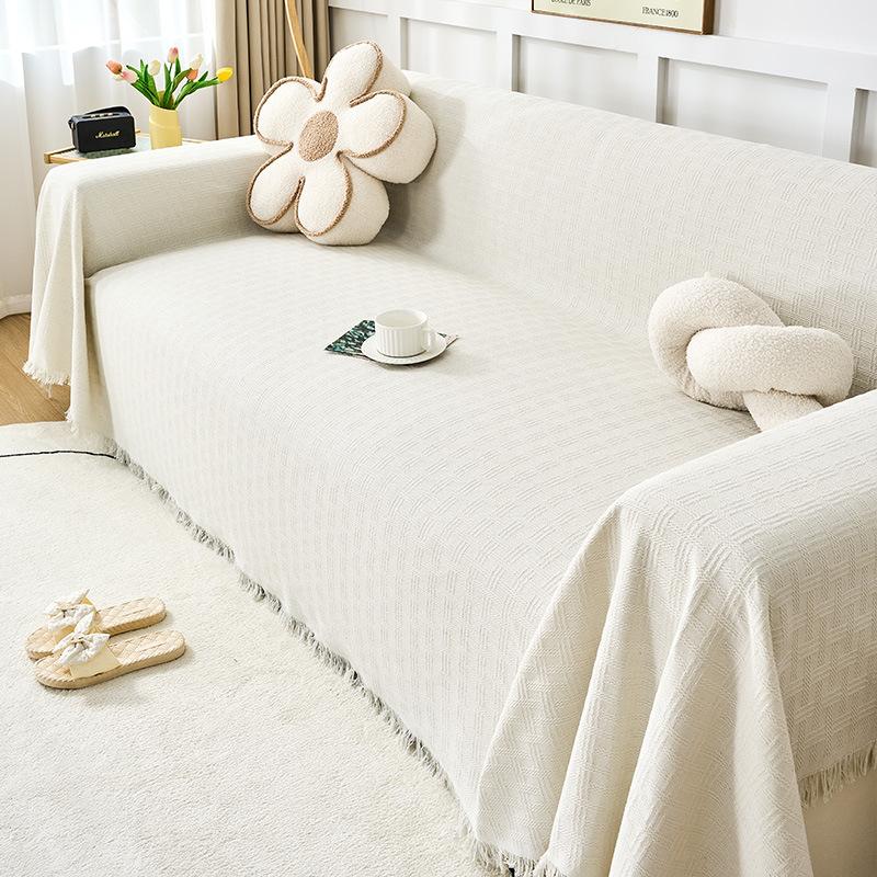 Sofa Cover Chenille Cover Universal Couch Towel Cover Anti-cat Scratch Protection Cover Sofa Blanket Dust Proof Sofa Cover