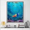Disney 5D DIY Алмазная мозаика В поисках Немо Черепаха Океанское течение Иллюстрация Вышитая мозаика Крестик Домашний декор Подарки и поделки