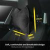 Suede Car Seat Neck Pillow Headrest Head Rest Relax Protector For Mercedes Benz AMG W203 W206 W220 W205 W211 W212 W201 W210 W108 JKLMP1