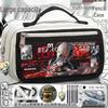 Delta Action Multi-Layer Large Capacity Pencil Case: Portable for Primary & Secondary Students, Stylish & Functional Stationery Organizer.