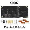 X1007 PCIe To SATA Dual HDD/SSD Expansion Board for Raspberry Pi 5