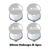 Car Wheel Center Hub Caps Sticker Auto Emblem Wheel Center Cap For Renault Dacia Duster Megan Zoe Scenic Koleos Fluence Sandero SS8