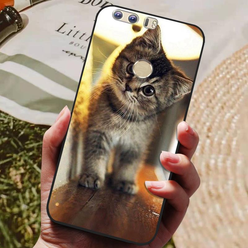For Huawei Honor 8 5.2-inch Case Silicon Back Cover Phone Case for Huawei Honor 8 Cases Soft bumper coque Honor8 FRD-L19 Coques