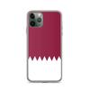 Чехол для iPhone — Drapeau Qatar — iPhone 11 Pro — Souple — Разноцветный — Вертикальный дизайн