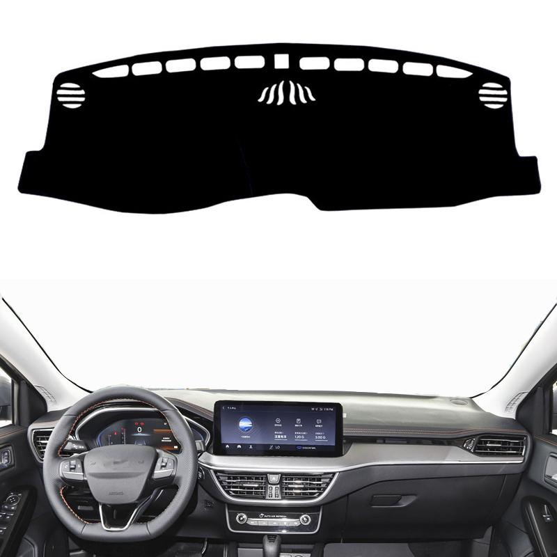 For Ford Focus MK4 2018 Car Dashboard Cover Mat Pad Anti-Glare Dashmat Sunshield Carpet Rug Accessories
