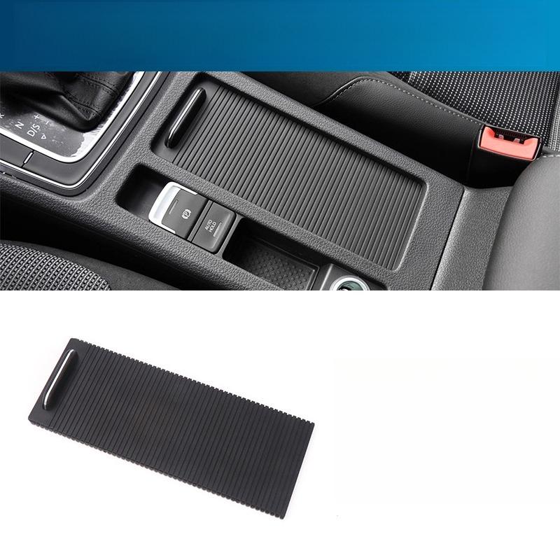 For Volkswagen Golf 7/6 MK7/6 2009- Central Armrest Box Cover Suiteng Water Cup Holder Pull Curtain Storage Box Pull Cover