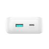 Mini power bank 10000mAh with built-in cables JR-PBC06 30W white